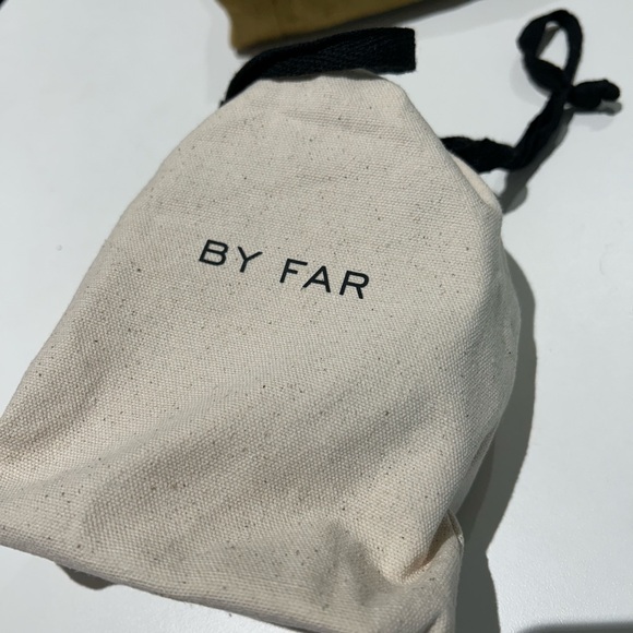 BY FAR brown duo belt with gold details - L - Picture 4 of 4